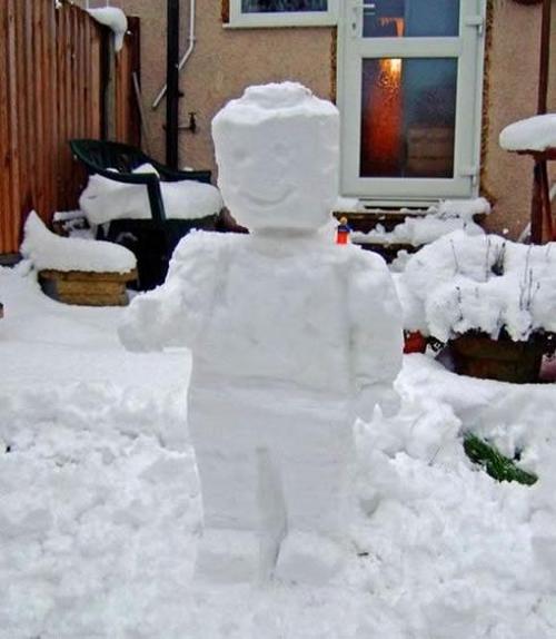 LEGO snowman