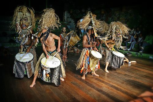 tribal drumming