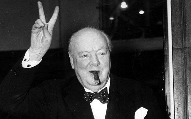 Winston Churchill and the Chocolate Bars