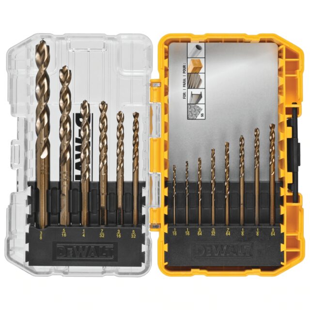 Best Drill Bits for Stainless Steel 2021 - Weird Worm Dewalt Stainless Steel Drill Bits